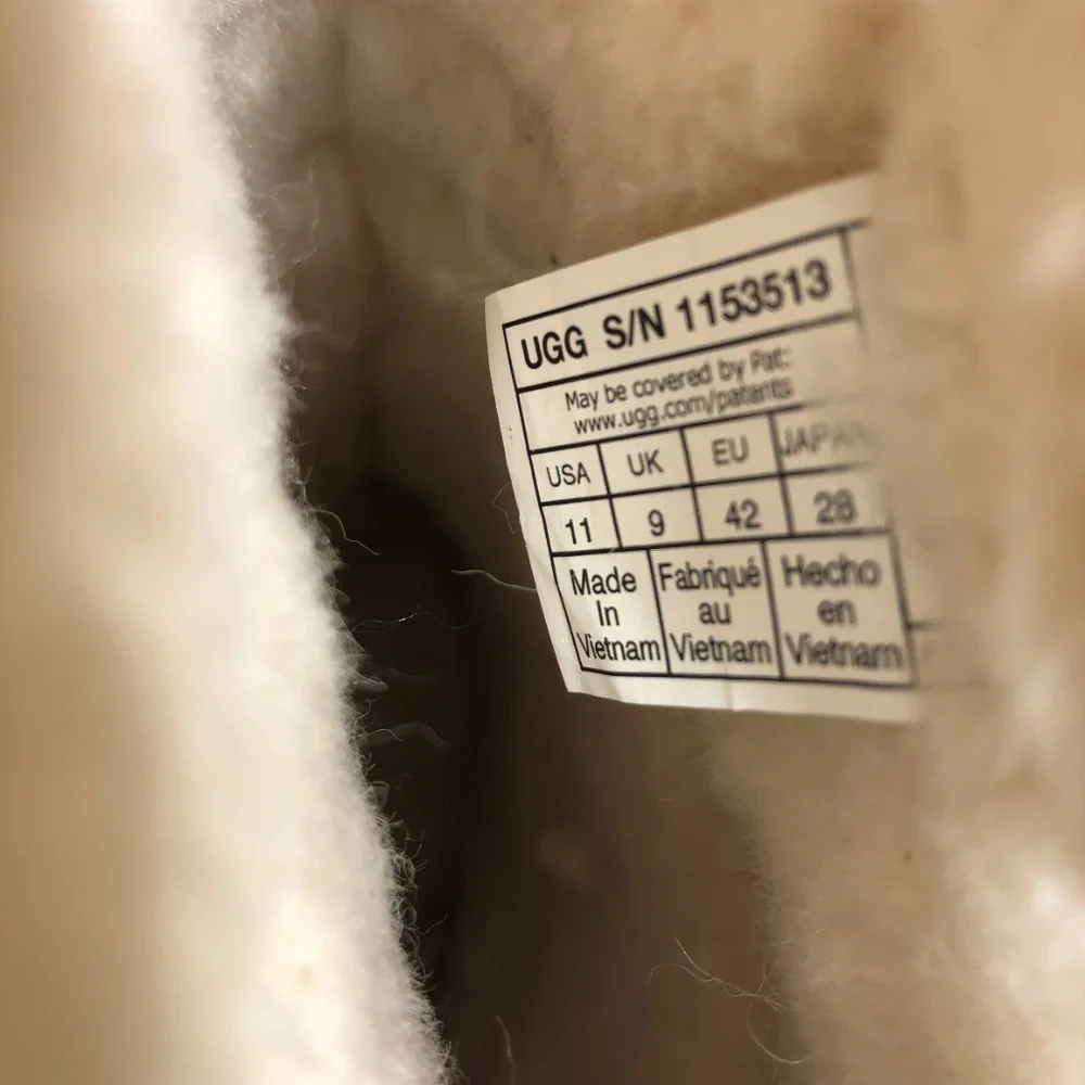 UGG Suhenny Boot Chestnut Boots with Plush Fur Cuff